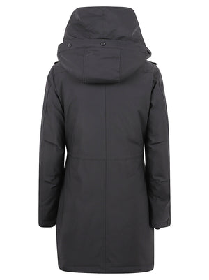 GIACCA DONNA PARKA LANIGAN TECH - CANADIAN <BR/> G225064W BLA  CANADIAN 