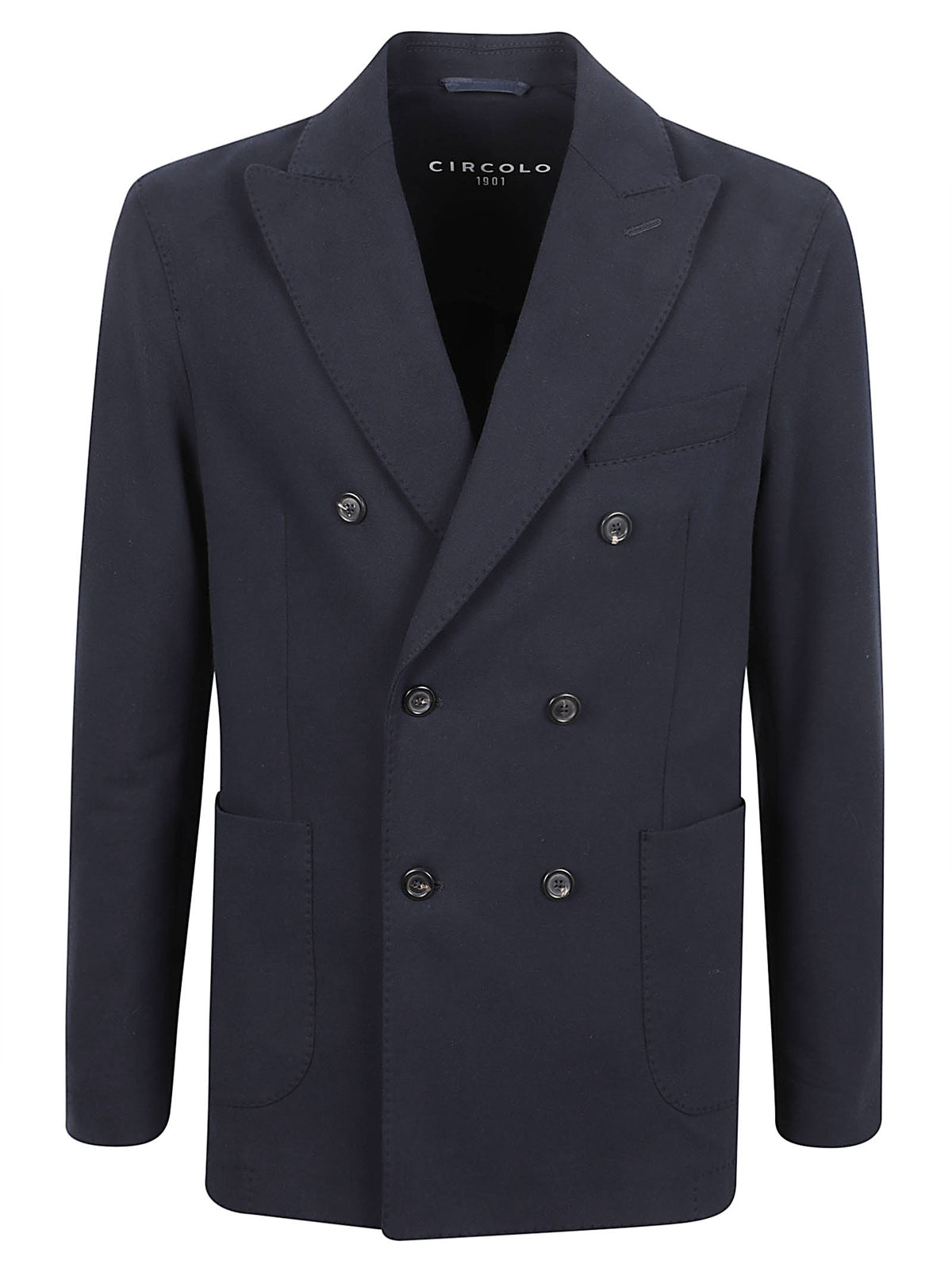 GIACCA BLAZER UOMO DOPPIOPETTO - CIRCOLO 1901 CN5372 851 Blu notte CIRCOLO 