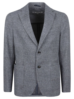 GIACCA BLAZER UOMO - CIRCOLO 1901<BR/> CN5428 BLU Blu CIRCOLO 
