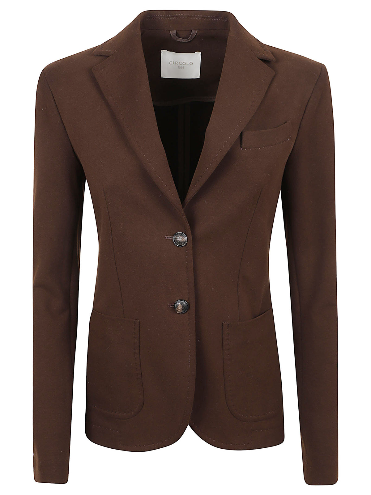 GIACCA BLAZER DONNA SLIM FIT FLEECE - CIRCOLO 1901 FD4040 1125 CORTECCIA CIRCOLO 