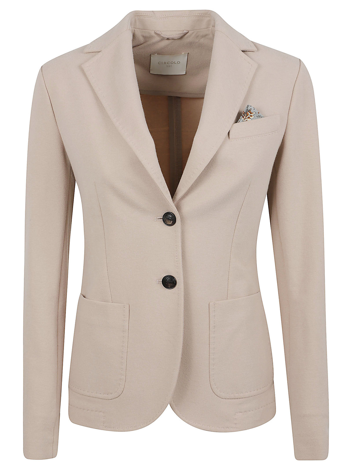 GIACCA BLAZER DONNA SLIM FIT FLEECE - CIRCOLO 1901 FD4040 1360 CORDWOOD CIRCOLO 