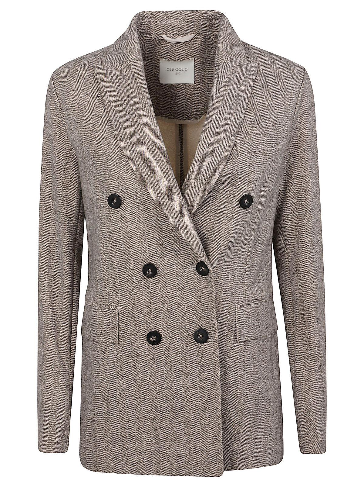 GIACCA DONNA BLAZER DOUBLE BREASTED - CIRCOLO 1901 FD4109 CANTE Canteen CIRCOLO 