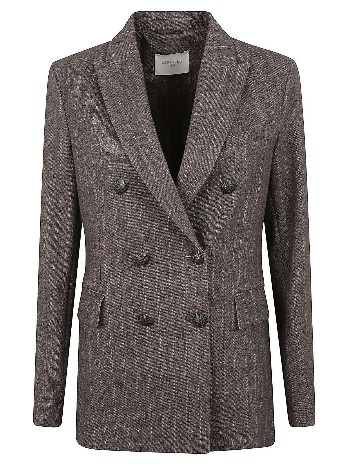 GIACCA BLAZER DONNA DOPPIOPETTO DOUBLE BREASTED - CIRCOLO 1901 FD4127 CORTE CORTECCIA CIRCOLO 