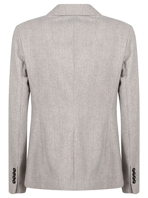 GIACCA DONNA BLAZER SLIM FIT - CIRCOLO 1901 <BR/> FD4134 GREY Grey CIRCOLO 