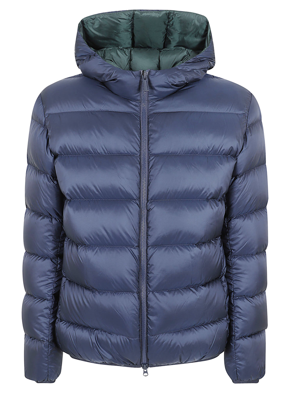 GIACCA UOMO CON CAPPUCCIO - COLMAR<BR/> 12000007 3JQ68 NAVY BLUE-SEAWEED COLMAR 