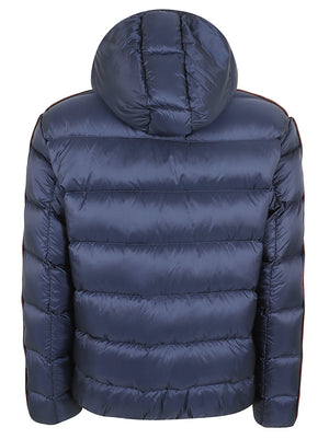 GIACCA UOMO CON CAPPUCCIO - COLMAR 12000022 3JQ68 NAVY BLUE-TOFU-BRICK COLMAR 