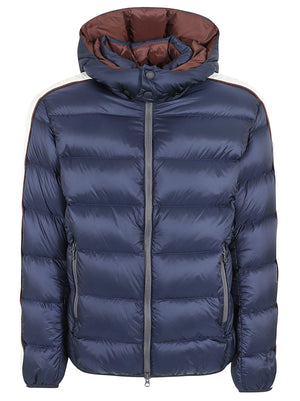 GIACCA UOMO CON CAPPUCCIO REMOVIBILE - COLMAR 12000023 3JQ68 NAVY BLUE-TOFU-BRICK COLMAR 