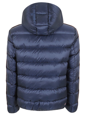 GIACCA UOMO CON CAPPUCCIO REMOVIBILE - COLMAR 12000023 3JQ68 NAVY BLUE-TOFU-BRICK COLMAR 