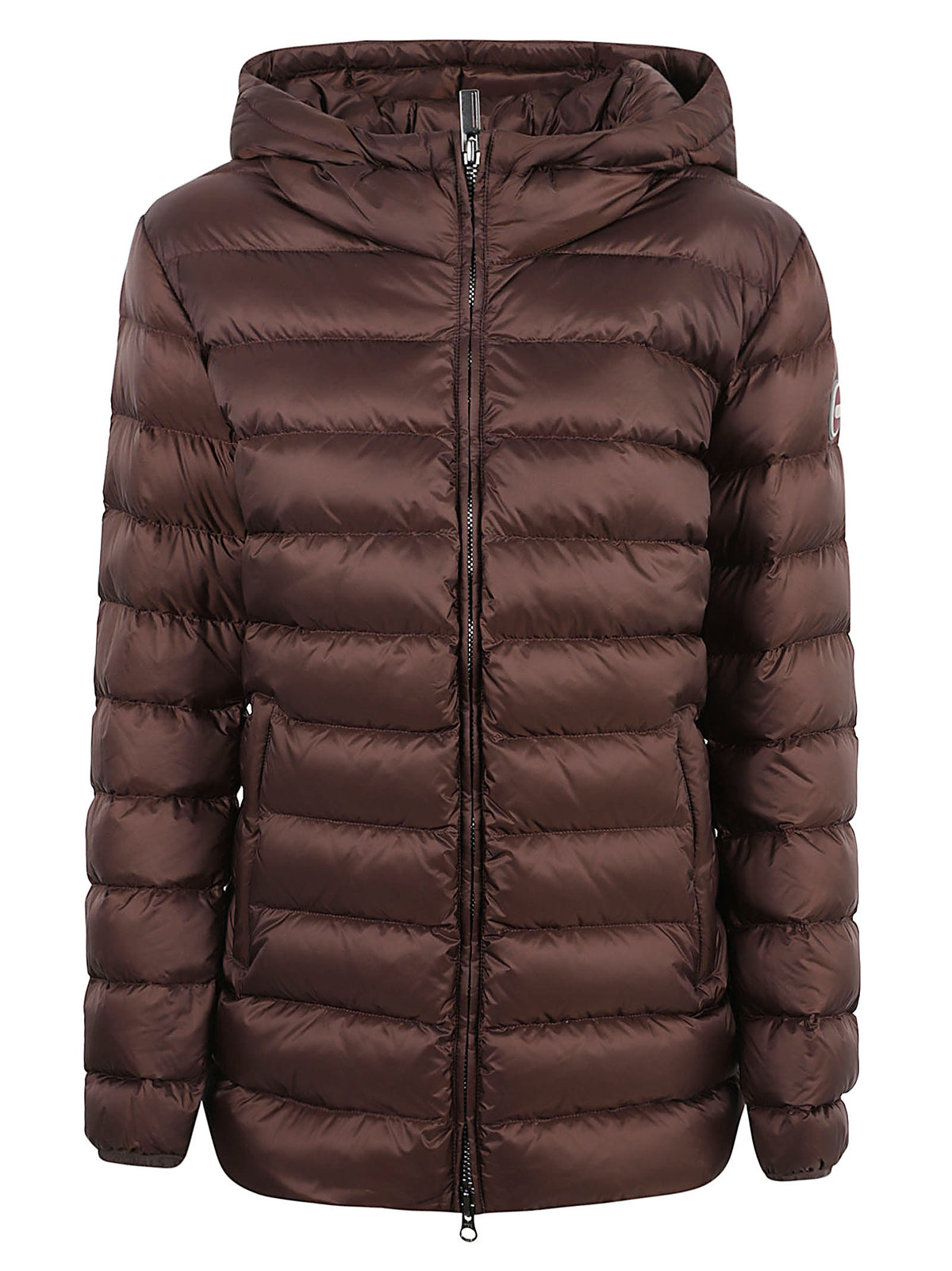 GIACCA DONNA LUNGA CON CAPPUCCIO - COLMAR 22000000 2YO790 BLACK COFFE COLMAR 