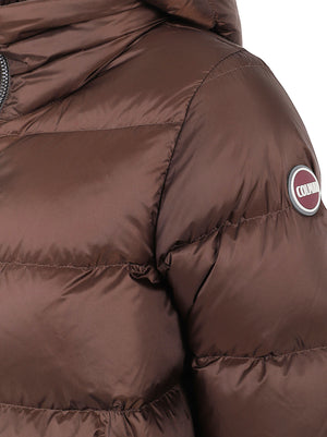 GIACCONE DONNA CON CAPPUCCIO DONNA - COLMAR 22000016 2YO790 BLACK COFFE COLMAR 