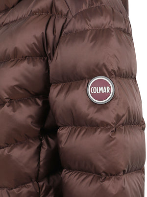 GIACCA DONNA CON CAPPUCCIO - COLMAR 22000019 2YO790 BLACK COFFE COLMAR 