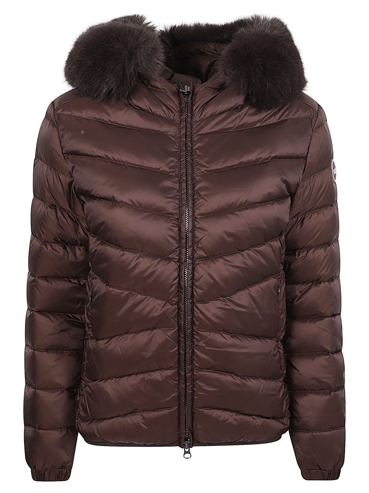 GIACCA IMBOTTITA DONNA CON CAPPUCCIO - COLMAR 22000019E 2YO790 BLACK COFFE COLMAR 