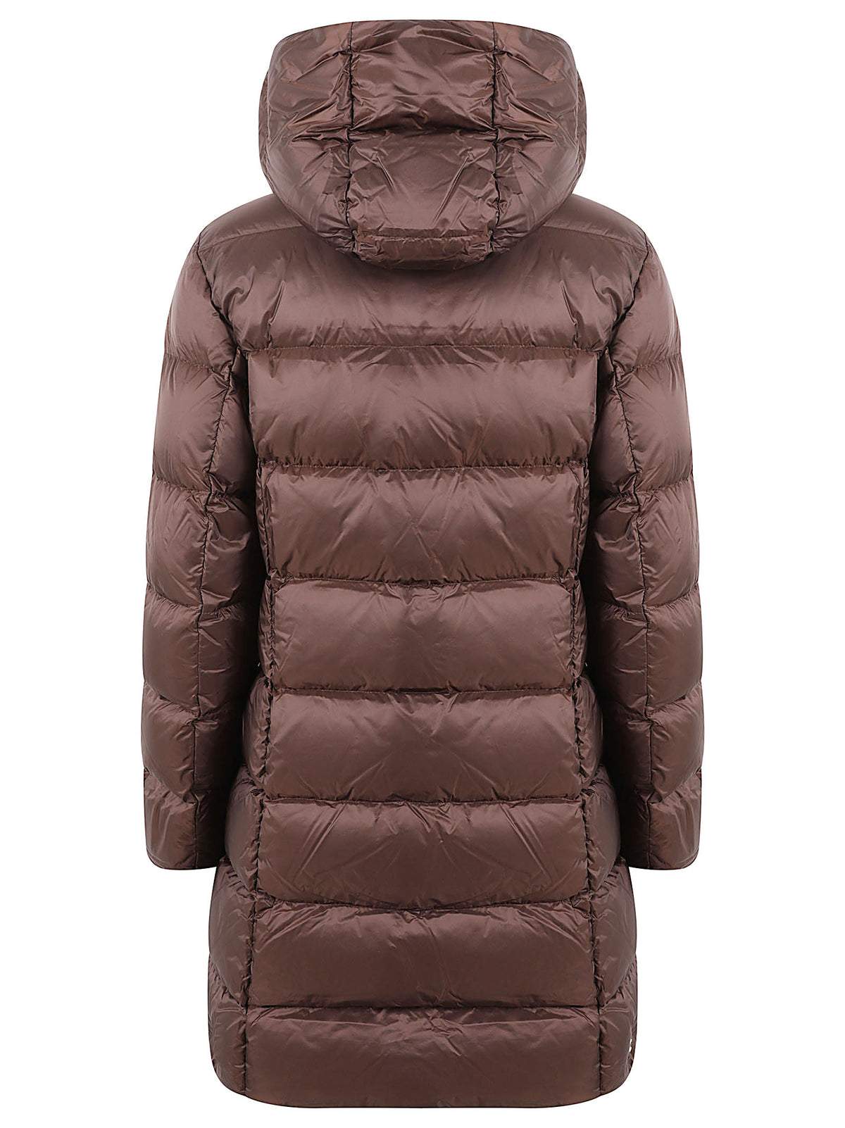 GIACCA DONNA LUNGA CON CAPPUCCIO - COLMAR<BR/> 22000021 2YO790 BLACK COFFE COLMAR 