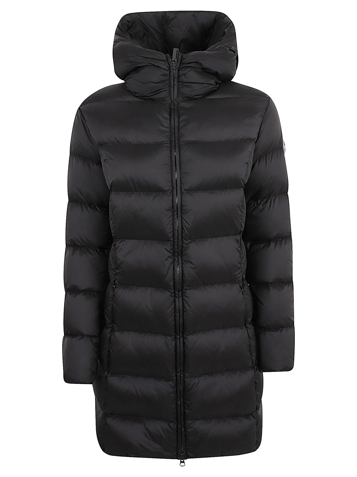 GIACCA DONNA LUNGA CON CAPPUCCIO - COLMAR 22000021 2YO99 Black COLMAR 