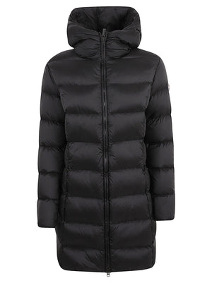 GIACCA DONNA LUNGA CON CAPPUCCIO - COLMAR 22000021 2YO99 Black COLMAR 