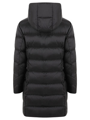 GIACCA DONNA LUNGA CON CAPPUCCIO - COLMAR 22000021 2YO99 Black COLMAR 