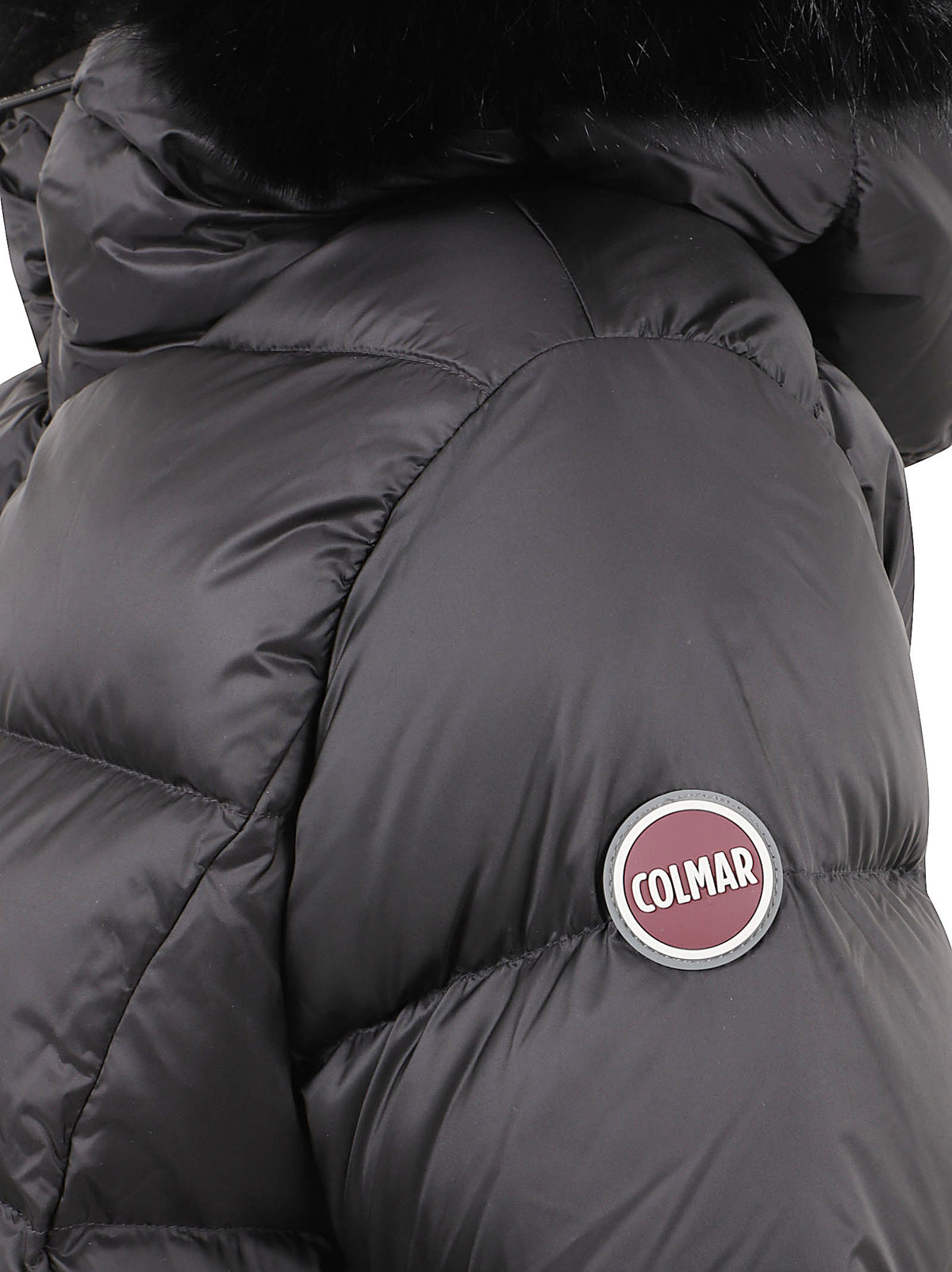 GIACCA DONNA CON PELLICCIA SINTETICA - COLMAR<BR/> 22000021E 2YO99 Black COLMAR 
