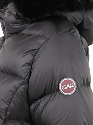 GIACCA DONNA CON PELLICCIA SINTETICA - COLMAR<BR/> 22000021E 2YO99 Black COLMAR 