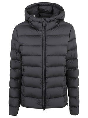 GIACCA DONNA OPACA CON CAPPUCCIO - COLMAR<BR/> 22000039 2XX99 Black COLMAR 