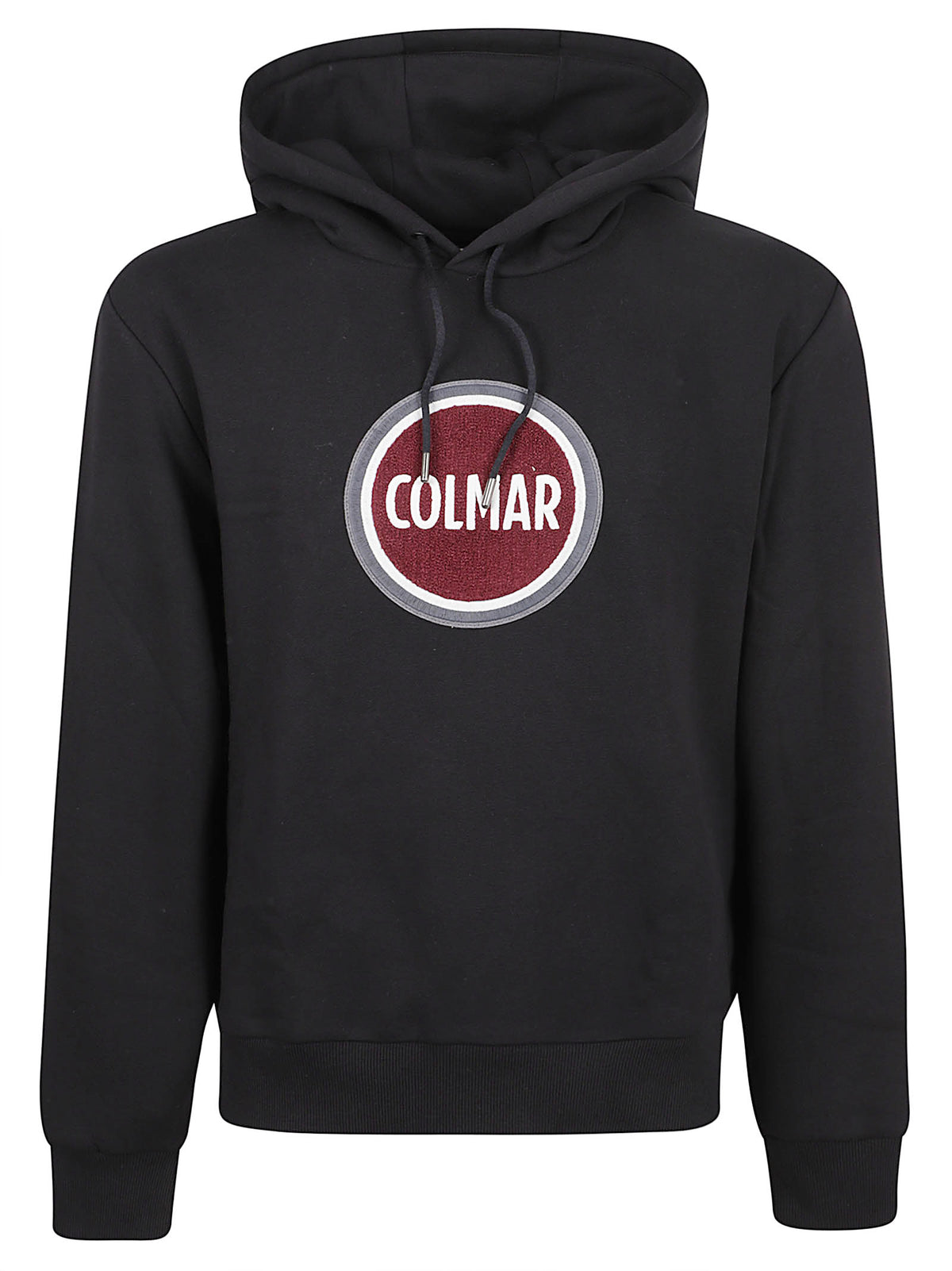 FELPA UOMO CON CAPPUCCIO TERRY EFFECT LOGO - COLMAR 62000001 1WX99 Black COLMAR 