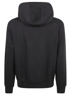 FELPA UOMO CON CAPPUCCIO TERRY EFFECT LOGO - COLMAR 62000001 1WX99 Black COLMAR 
