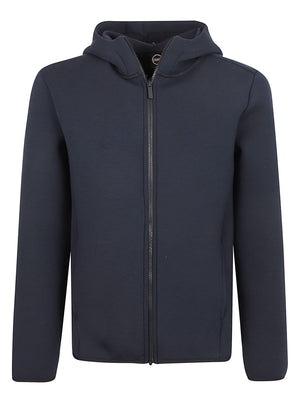 FELPA GIACCA UOMO CON CAPPUCCIO SCUBA FABRIC - COLMAR<BR/> 62000006 4XF68 NAVY BLUE COLMAR 