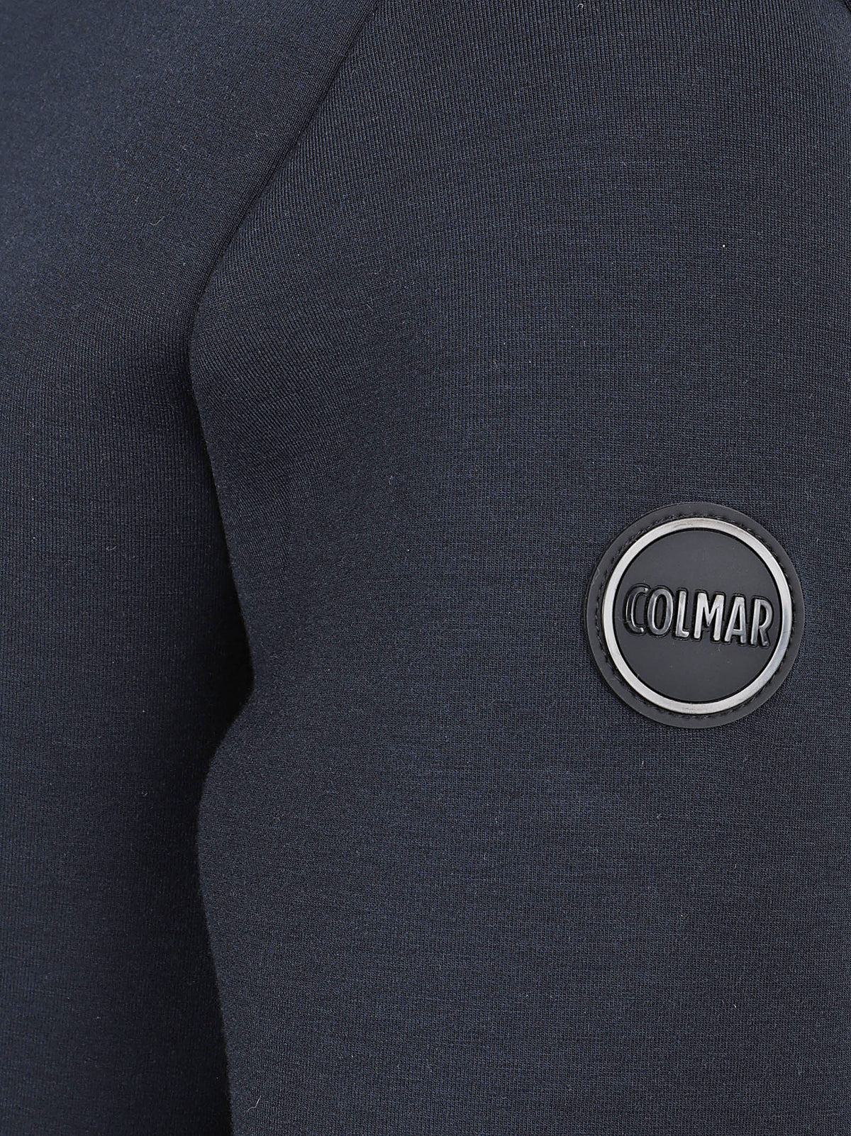 FELPA GIACCA UOMO CON CAPPUCCIO SCUBA FABRIC - COLMAR<BR/> 62000006 4XF68 NAVY BLUE COLMAR 