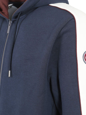 FELPA CON CAPPUCCIO UOMO - COLMAR 62000017 3LN68 NAVY BLUE-TOFU-BRICK COLMAR 