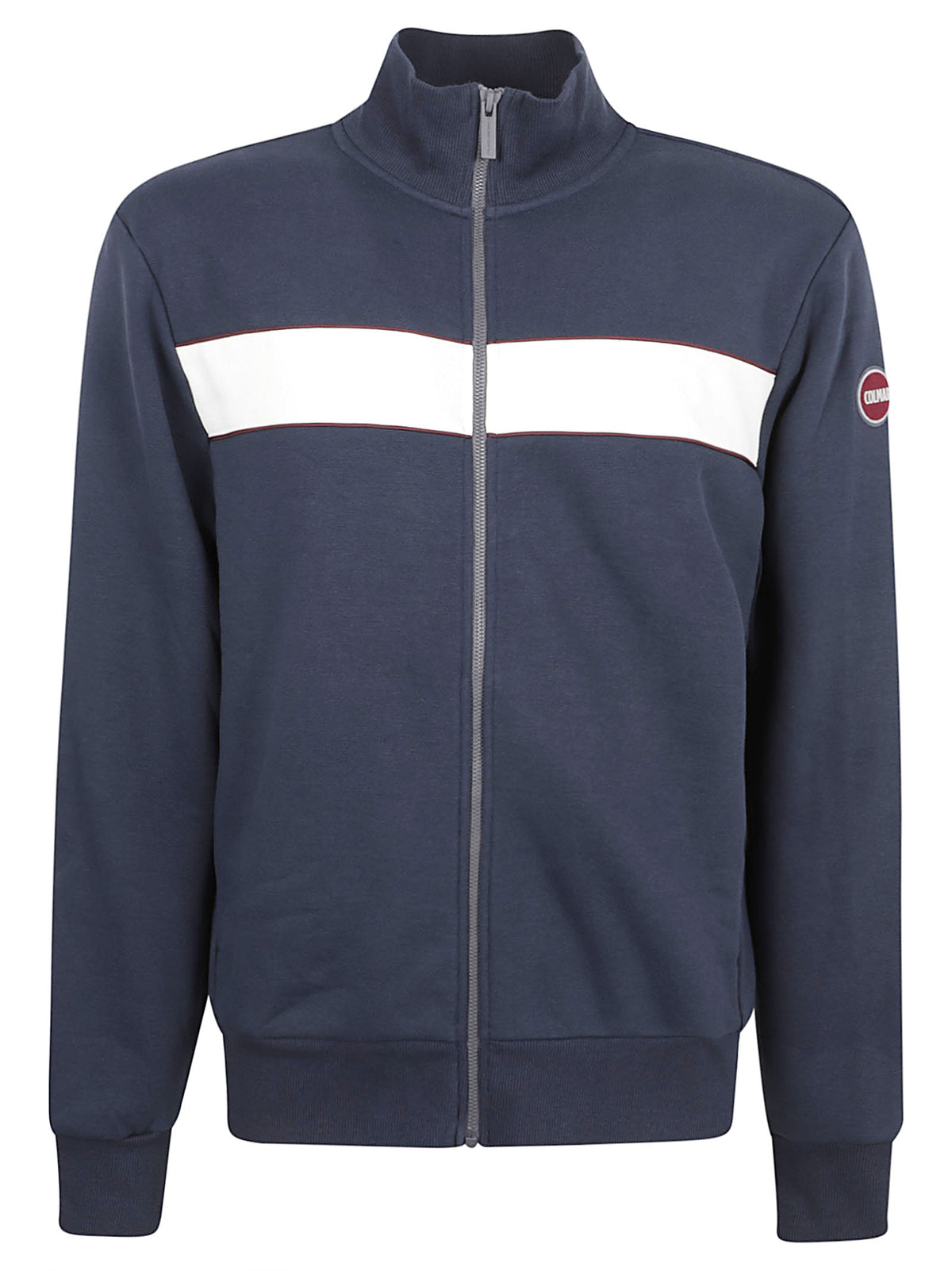 FELPA UOMO CON ZIP STANDING COLLAR HERITAGE  - COLMAR 62000018 3LN68 NAVY-TOFU-BRICK COLMAR 