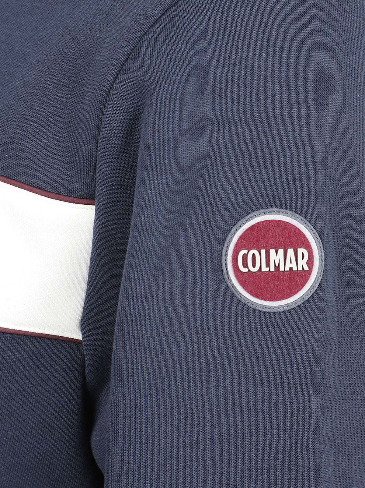 FELPA UOMO CON ZIP STANDING COLLAR HERITAGE  - COLMAR 62000018 3LN68 NAVY-TOFU-BRICK COLMAR 