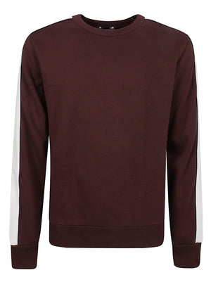 FELPA UOMO GIROCOLLO - COLMAR <BR/> 62000020 3LN257 BRICK-TOFU-NAVY BLUE COLMAR 