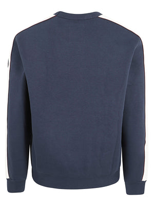 FELPA UOMO GIROCOLLO - COLMAR<BR/> 62000020 3LN68 NAVY BLUE-TOFU-BRICK COLMAR 