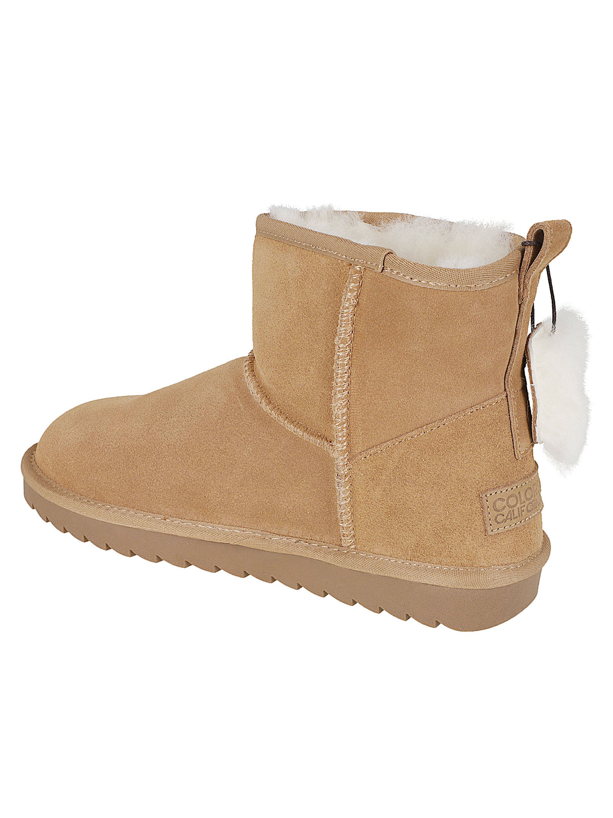 STIVALETTO DONNA CON PELO - COLORS OF CALIFORNIA HC.SHEAR01 TAN  COLORS OF CALIFORNIA 