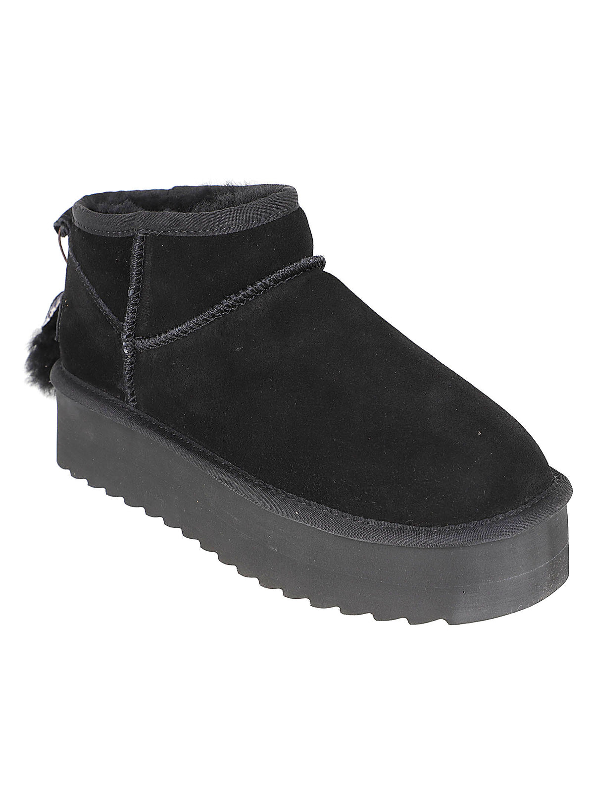 STIVALETTO DONNA CON PELO - COLORS OF CALIFORNIA <BR/> HC.SHEARPLA2 BLA  COLORS OF CALIFORNIA 