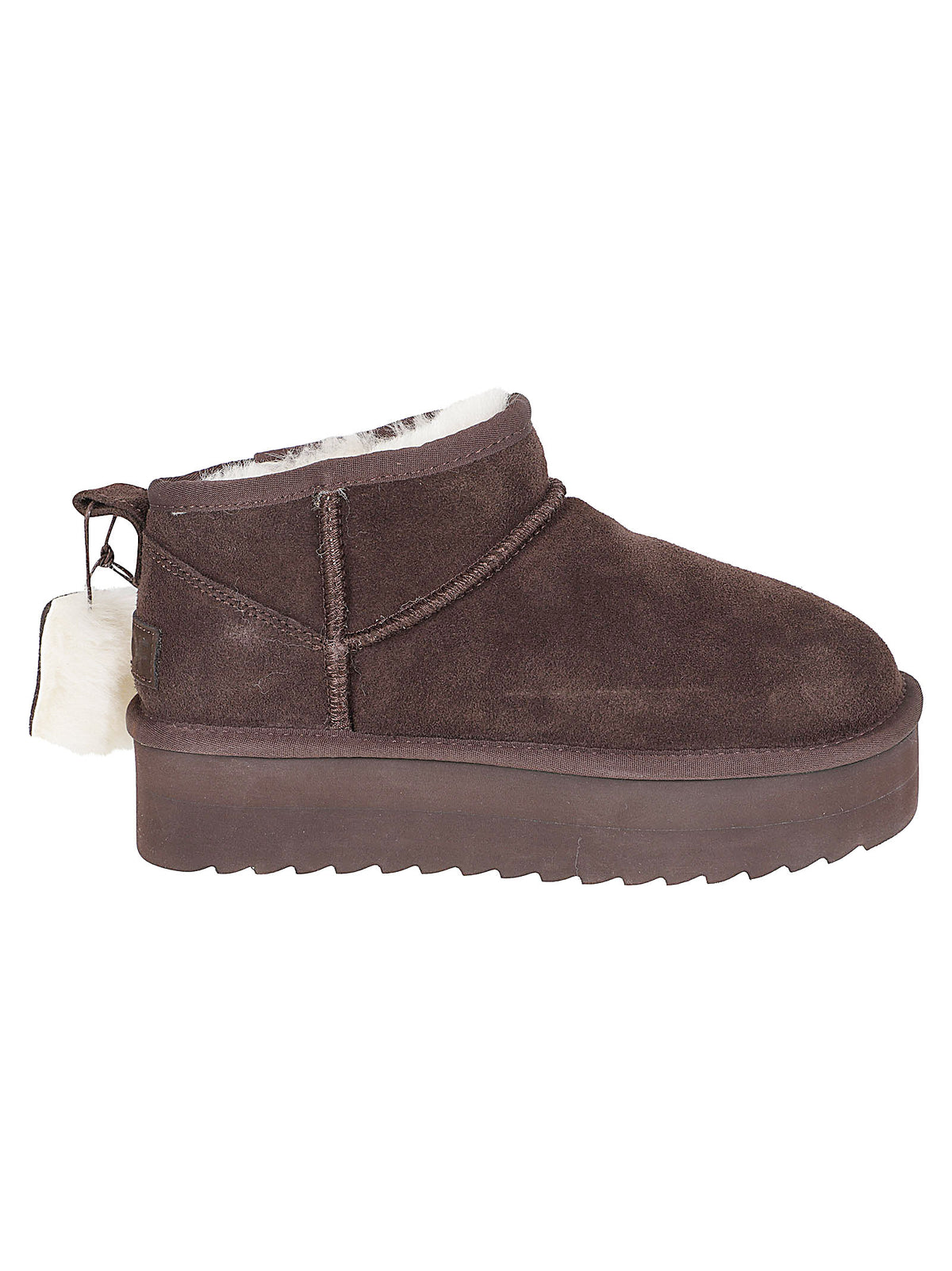 STIVALETTO DONNA CON PELO - COLORS OF CALIFORNIA HC.SHEARPLA2 CHOC  COLORS OF CALIFORNIA 