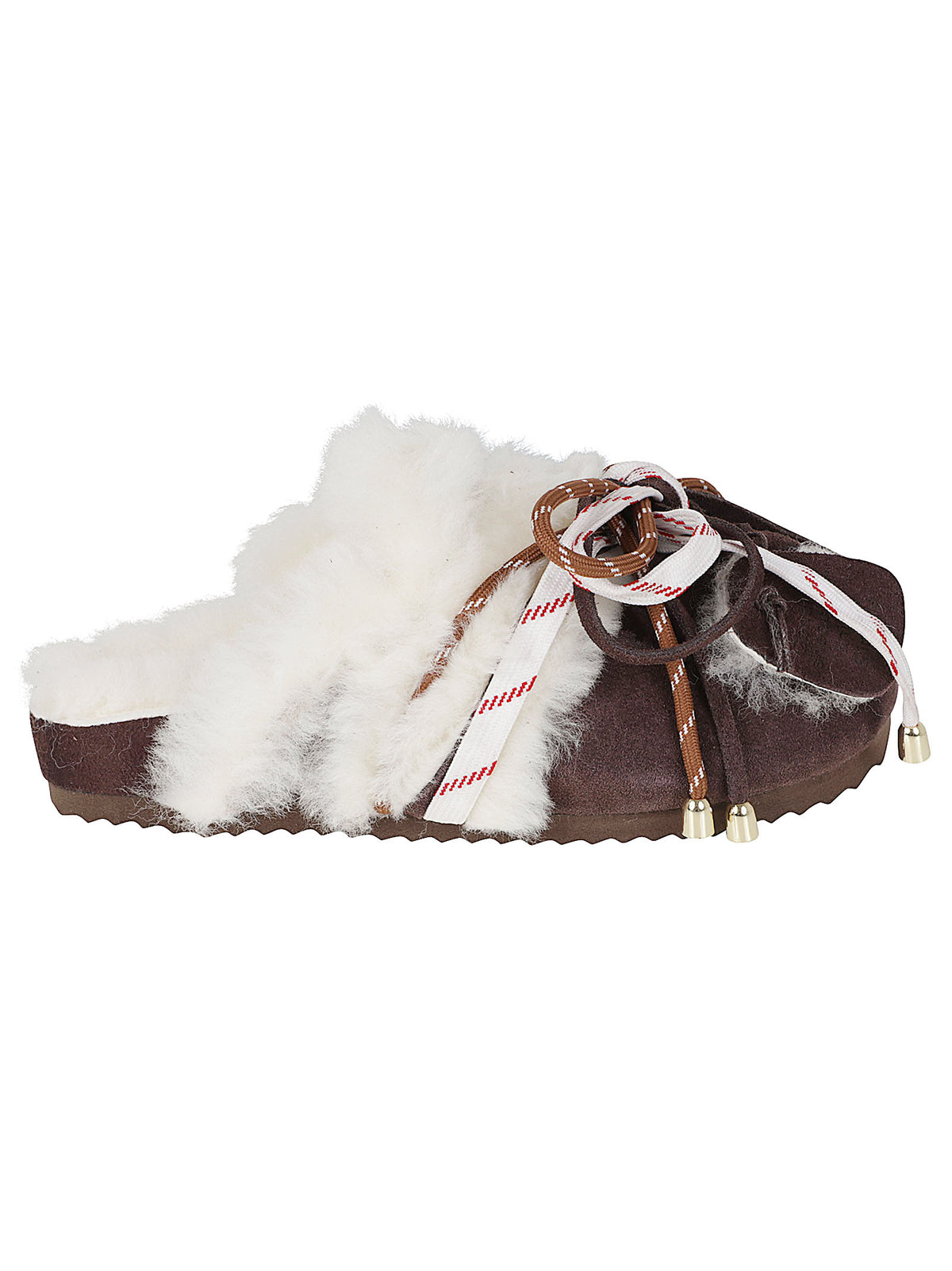 SCARPA SABOT DONNA CON PELO - COLORS OF CALIFORNIA HC.SHSLOFI04 CHOC  COLORS OF CALIFORNIA 