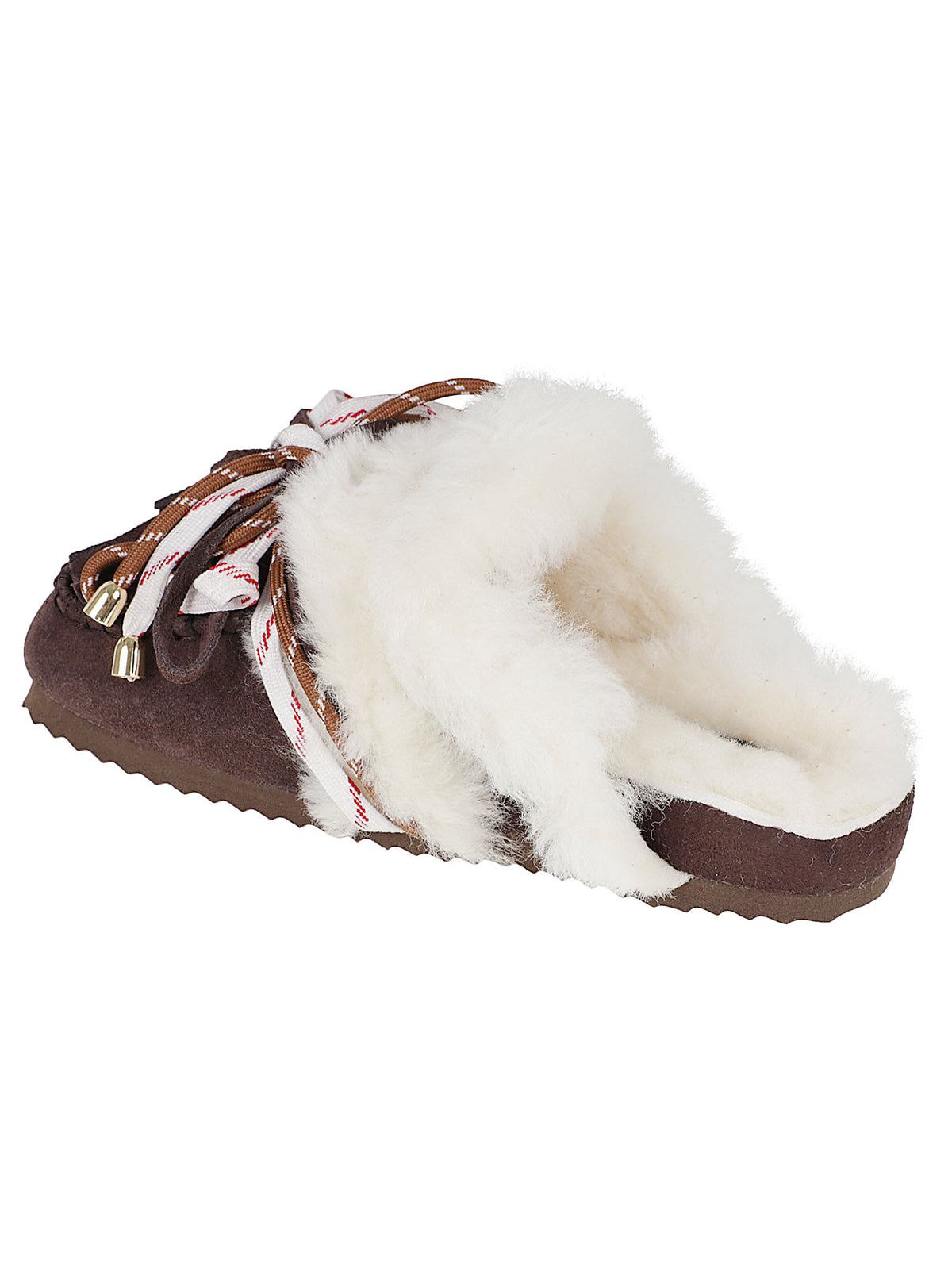 SCARPA SABOT DONNA CON PELO - COLORS OF CALIFORNIA HC.SHSLOFI04 CHOC  COLORS OF CALIFORNIA 