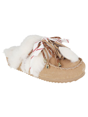 SCARPA SABOT DONNA CON PELO - COLORS OF CALIFORNIA HC.SHSLOFI04 TAN  COLORS OF CALIFORNIA 