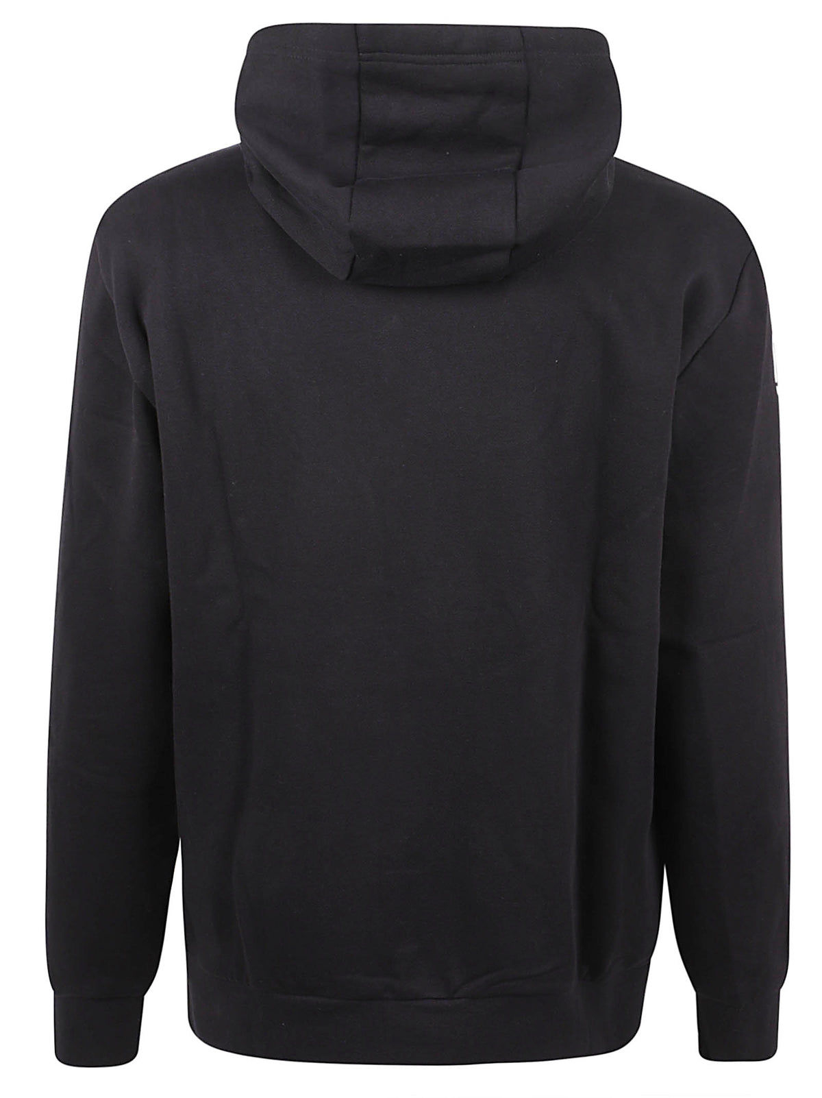 FELPA UOMO CON CAPPUCCIO - EA7 7M000570 AF10377MC001 BLACK-WHITE EA7 