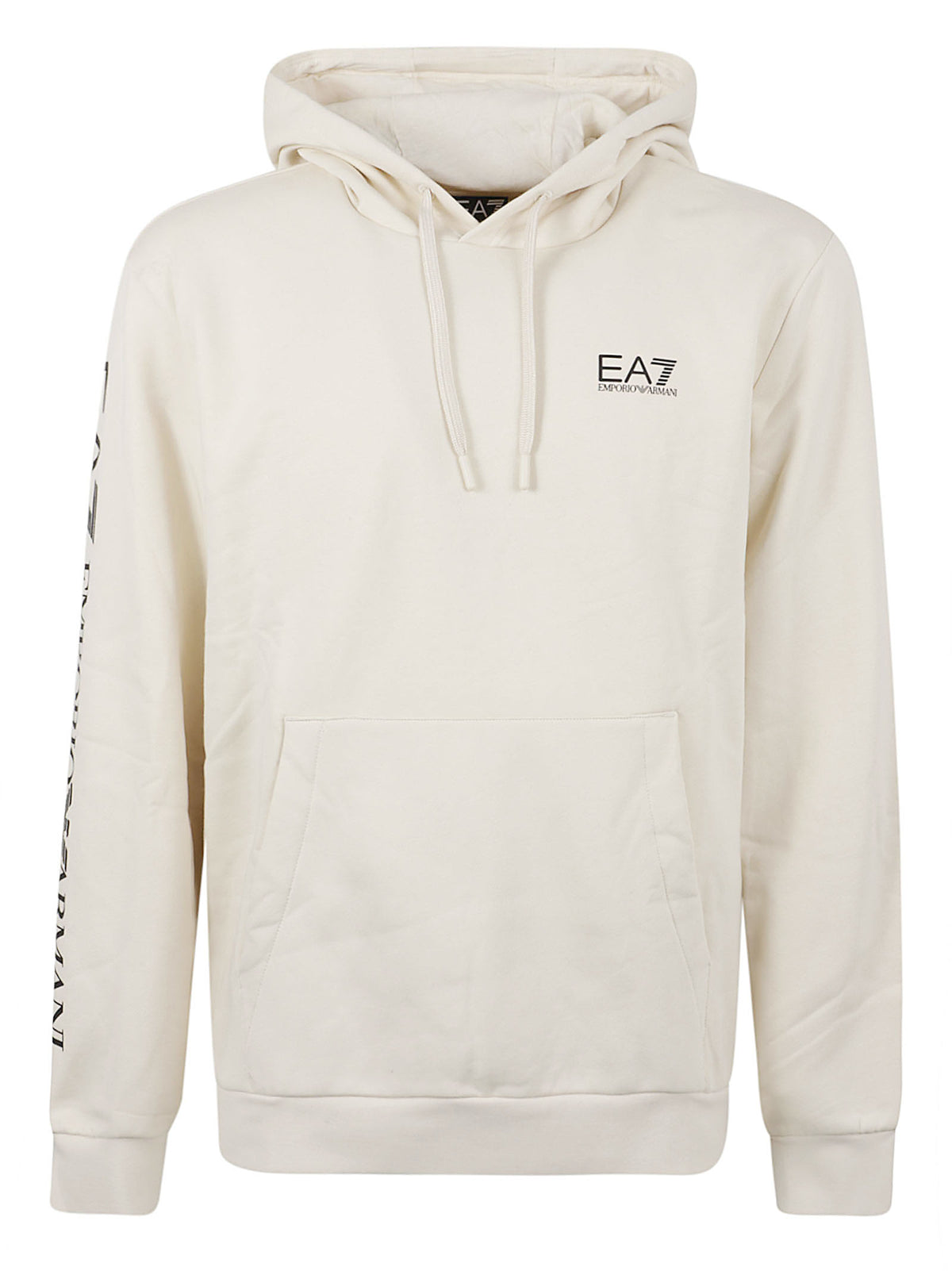 FELPA UOMO CON CAPPUCCIO - EA7 7M000570 AF10377U1079 Almond Milk EA7 