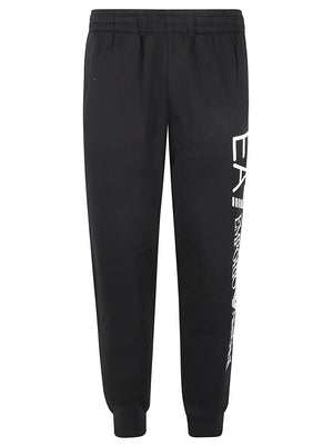 PANTALONE TUTA UOMO - EA7 7M000572 AF10377MC001 BLACK-WHITE EA7 