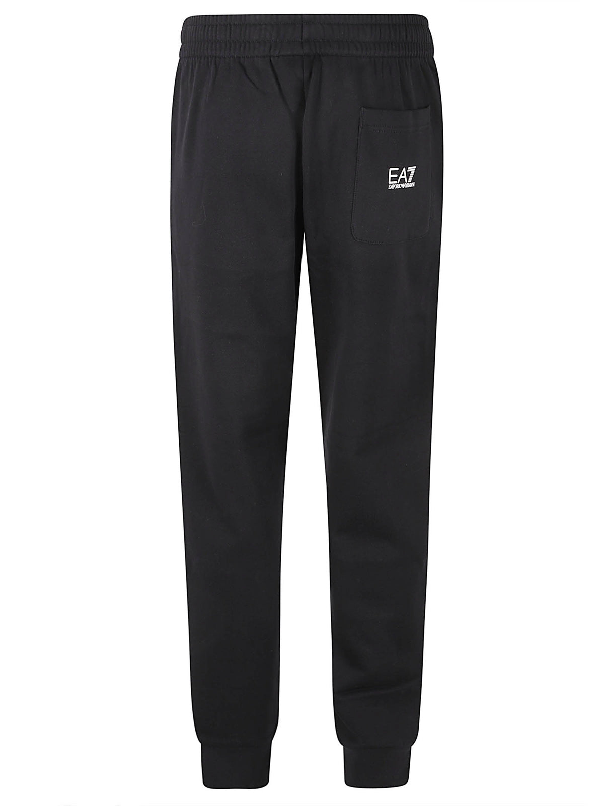 PANTALONE TUTA UOMO - EA7 7M000572 AF10377MC001 BLACK-WHITE EA7 