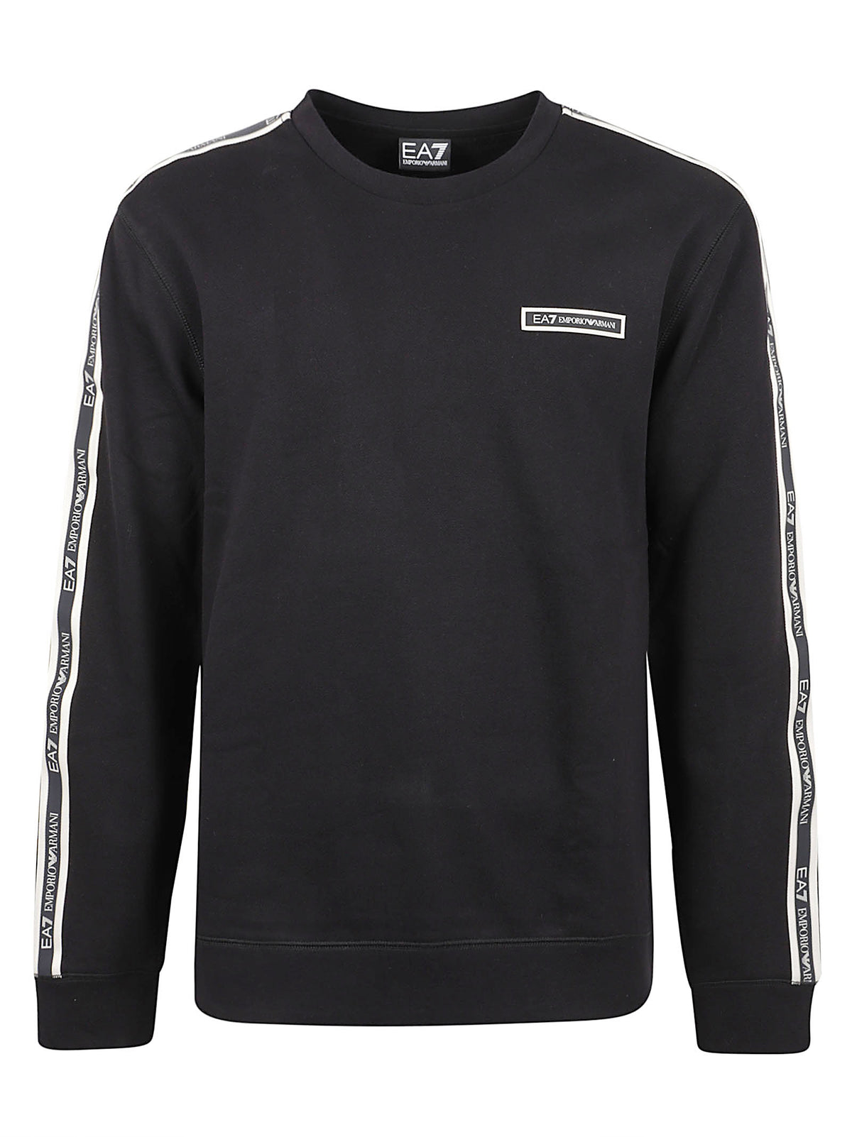 FELPA UOMO GIROCOLLO LOGO SERIES - EA7 <BR/> 7M002195 AF10377UC001 Black EA7 