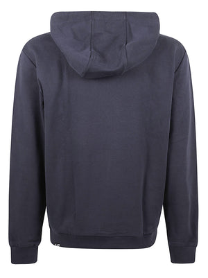 FELPA CON CAPPUCCIO UOMO - EA7 7M002202 AF27189UB102 ARMANI BLUE EA7 