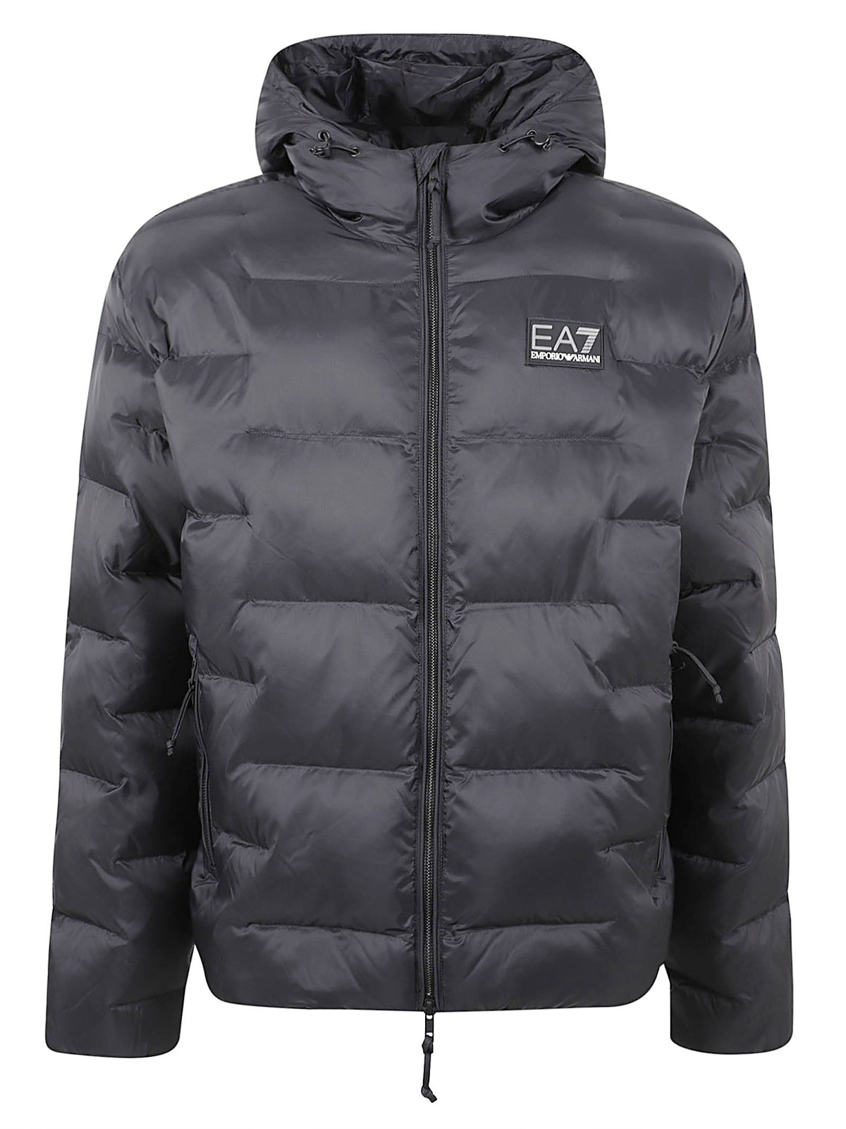 GIACCA IMBOTTITA UOMO CON CAPPUCCIO - EA7 7M002387 AF15956UC001 Black EA7 