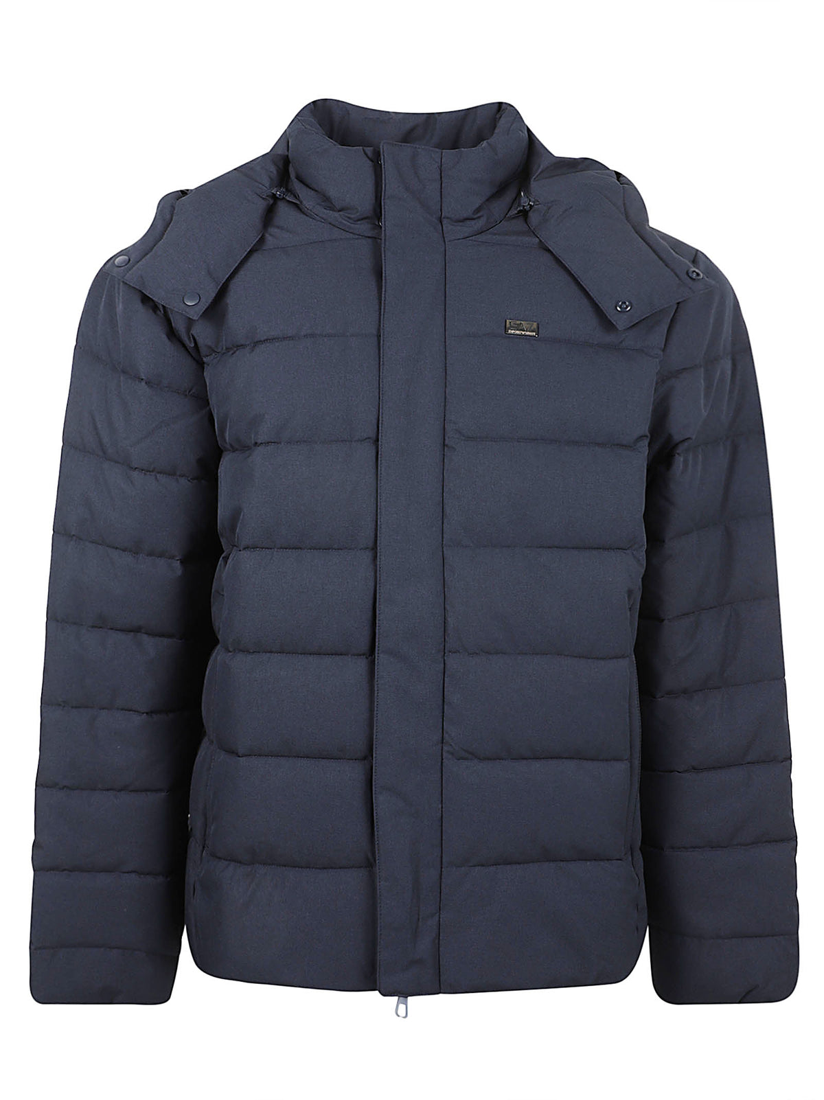 GIACCA IMBOTTITA UOMO CON CAPPUCCIO - EA7<BR/> 7M002556 AF25752UB102 ARMANI BLUE EA7 