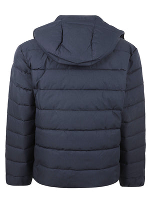 GIACCA IMBOTTITA UOMO CON CAPPUCCIO - EA7<BR/> 7M002556 AF25752UB102 ARMANI BLUE EA7 