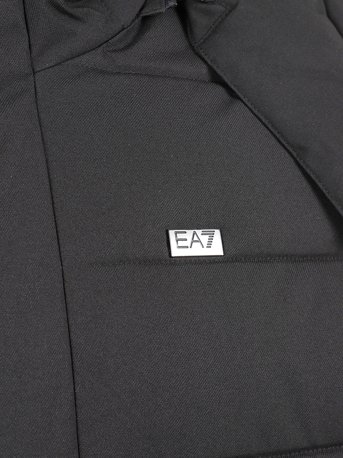 GIACCA IMBOTTITA UOMO CON CAPPUCCIO - EA7 7M002556 AF25752UC001 Black EA7 