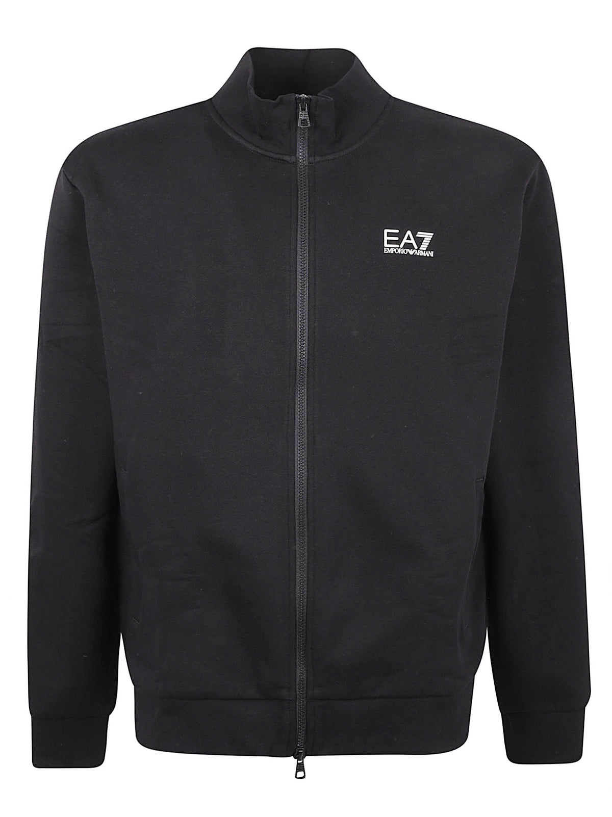 FELPA UOMO FULL ZIP - EA7 <BR/> 8NPM36 PJVTZ1200 Black EA7 