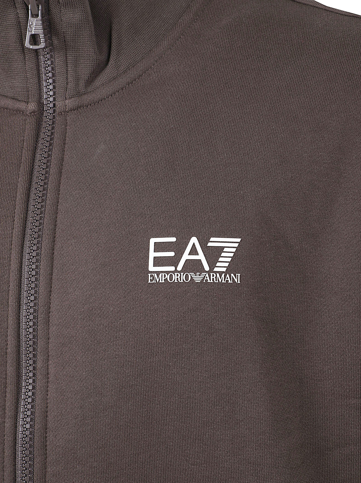 FELPA UOMO FULL ZIP - EA7 <BR/> 8NPM36 PJVTZU6027 MULCH EA7 